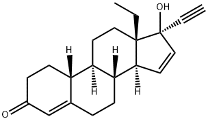 (17alpha)-13-Ethyl-17-hydroxy-18,19-dinorpregna-4,15-dien-20-yn-3-one(60282-87-3)